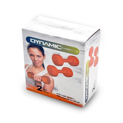 Picture of DYNAMIC VINYL DUMBBELL   1KG   - Dynamic 