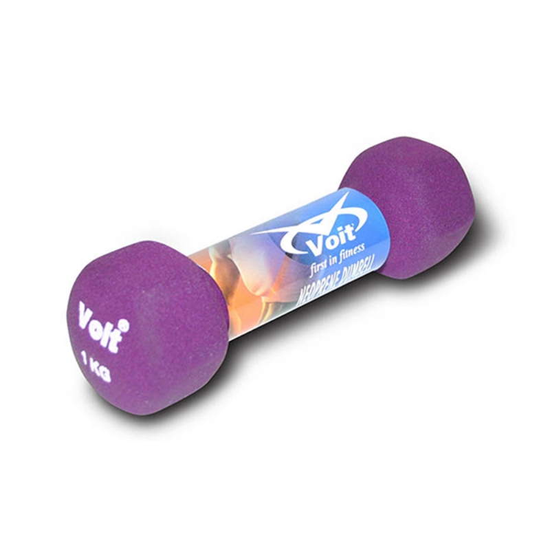 Picture of VDB-04 ALTIGEN NEOPREN DUMBBELL   1KG  MOR - Voit 